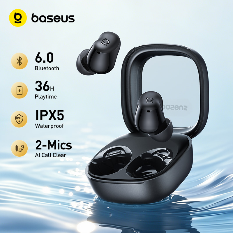 Sleep Mask Headphones Bluetooth - Baseus Bass WM02s Kablosuz Kulaklıklar Bluetooth