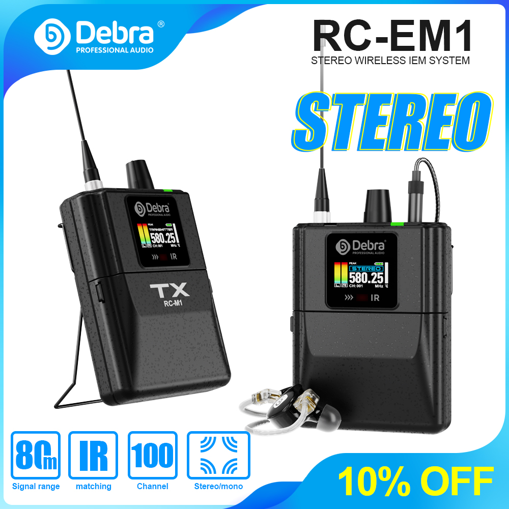 Debra Audio RC-EM1 UHF Stereo  - In Ear Monitors For Singers incelemesi ve fiyatı