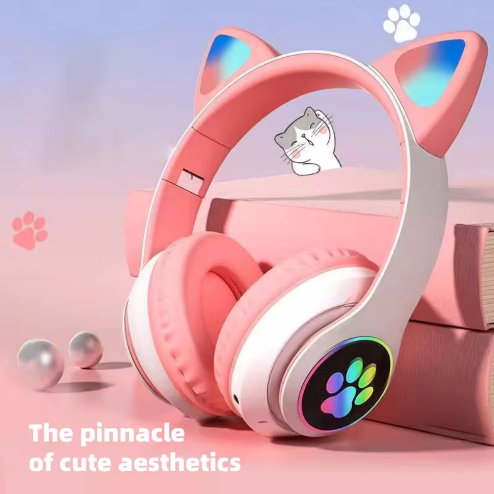 Katlanabilir Kablosuz Bluetoot - Cat Ear Bluetooth Headset Led incelemesi ve fiyatı