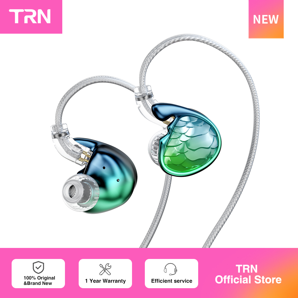 TRN Mermaid Kulaklık 1BA+1DD+2 - Planar Magnetic Iem Earphones incelemesi ve fiyatı