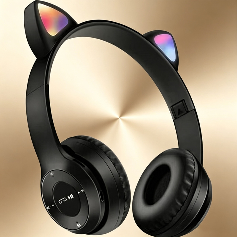 P47M Sevimli Kedi Kulaklı Blue - Cat Ear Bluetooth Headset Led incelemesi ve fiyatı