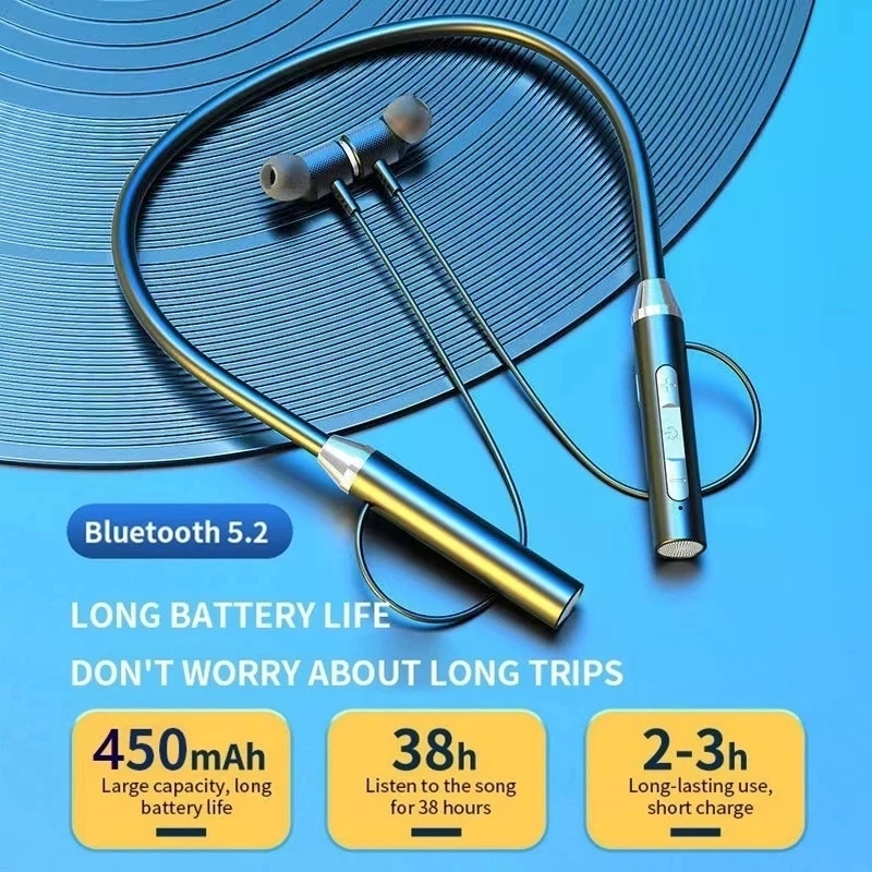 Kablosuz kulaklıklar Bluetooth - Magnetic Neckband Sports Earphones incelemesi ve fiyatı